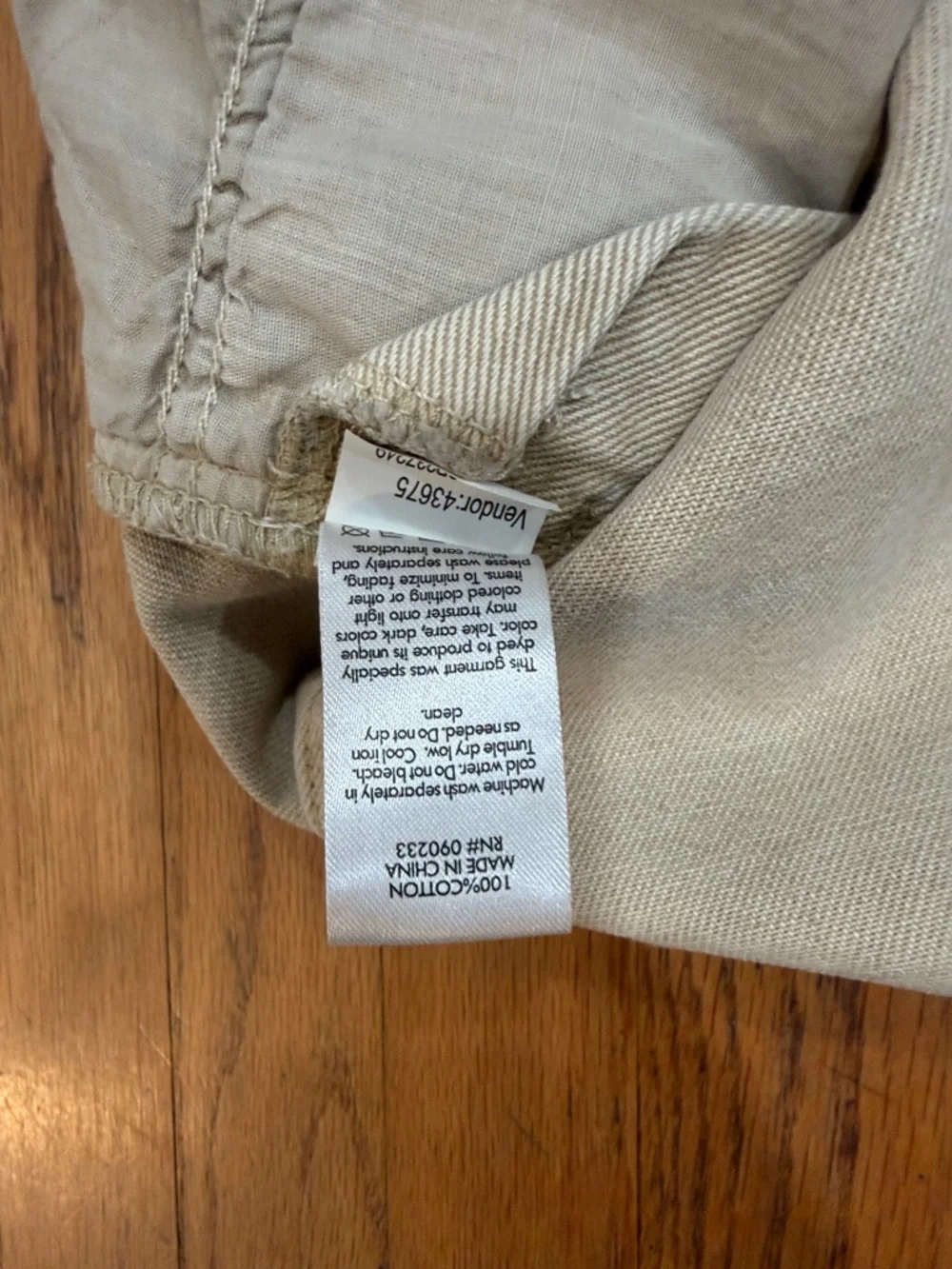 PacSun Tan Denim Overall Dress with Adjustable Straps - Picture 5 of 5